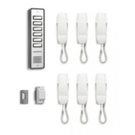 BSTL 906 6 Way Surface Audio Door Entry Kit BSTL 906 6 Way Surface Audio Door Entry Kit