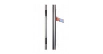 SSP PH800 2.5 metre vertical pull handle with 2 slim maglocks