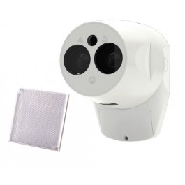 Fireray 6010-100 Fireray One Standalone Beam Detector, 50m Detection Range, White