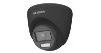 Hikvision DS-2CE72KF0T-LFS(2.8mm)(BLACK) 3K ColorVu Fixed Turret Camera