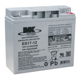 MK ES17-12 17AMP 12V BATTERY MK ES17-12 17AMP 12V BATTERY
