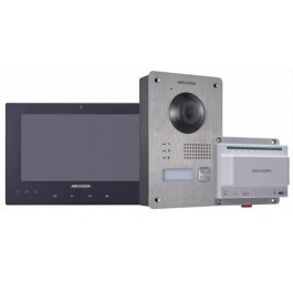 Hikvision DS-KIS701 2-Wire HD Video Intercom Bundle Hikvision DS-KIS701 2-Wire HD Video Intercom Bundle