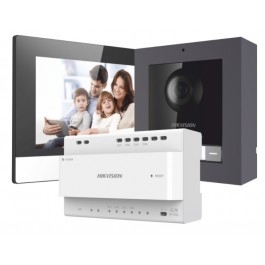 Hikvision DS-KIS702 2-Wire HD Video Intercom Bundle Hikvision DS-KIS702 2-Wire HD Video Intercom Bundle