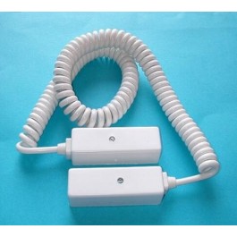 Knight Plastics L40 White Door Loop 6-Way 10" Coiled with JB White