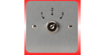 3E0662-1 3 Position Maintained Keyswitch with Surface Backbox 3E0662-1 3 Position Maintained Keyswitch with Surface Backbox