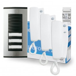 BPT VSET3N/HPYCUK 3 Way Surface Audio Kit BPT VSET3N/HPYCUK 3 Way Surface Audio Kit