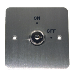 CDVI KS/MA/KD Maintained Keyswitch with Surface Back Box