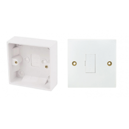 13Amp Unswitched Fused Spur and Pattress 13Amp Unswitched Fused Spur and Pattress