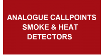 Addressable Call Points, Smoke and Heat Detectors