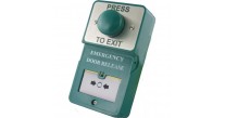 RGL DU-GB/PTE Dual Unit Green Domed Button & Combined EDR