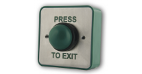 RGL EBGBWC02/PTE "Press to Exit" Green Dome Exit Button