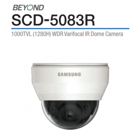 Samsung SCD-5083R 1000TVL Beyond Series Dome with IR Samsung SCD-5083R 1000TVL Beyond Series Dome with IR